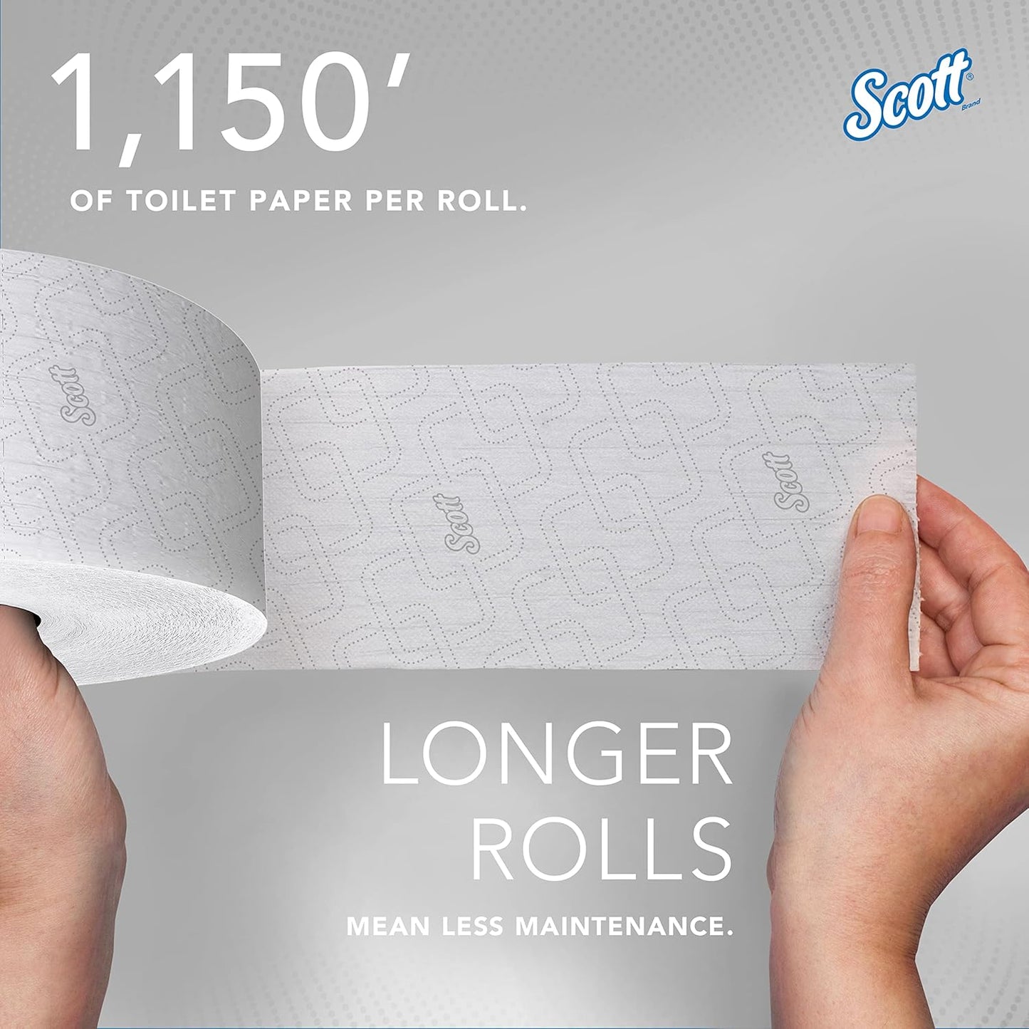 CORELESS JUMBO ROLL SCOTT TOILET PAPER 07006