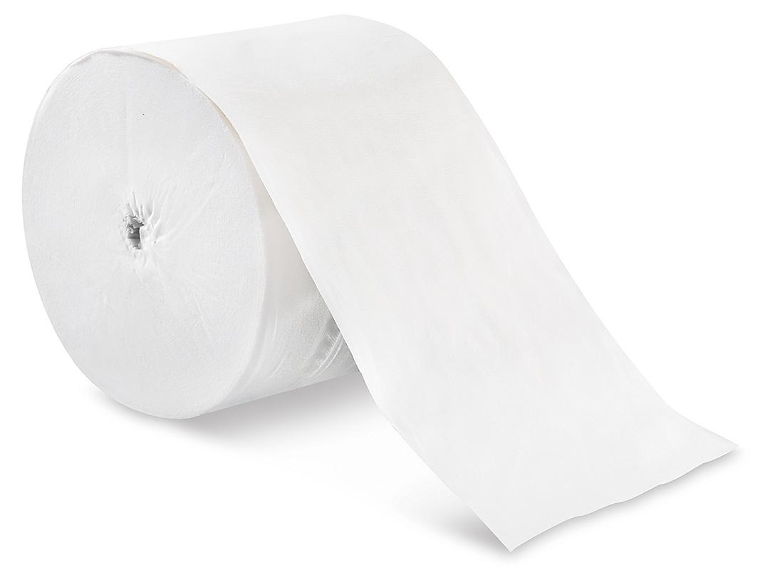 CORELESS STANDARD ROLL TOILET PAPER 36 ROLLS SCOTT 07001 EXTRA SOFT 2 PLY 800 SHEETS