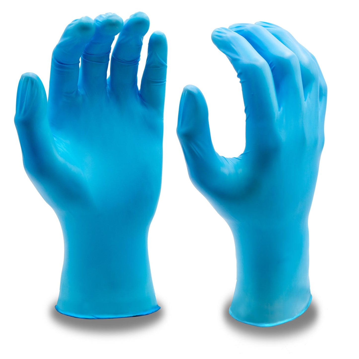 WALICO NITRILE BLUE GLOVES HYBRID 100/BOX