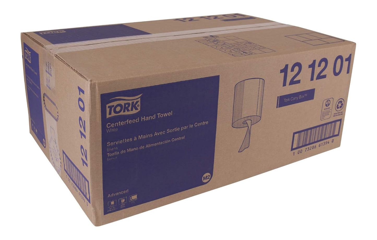 CENTERPULL PAPER TOWEL HQ TORK 2 PLY 121201 590 SHEETS
