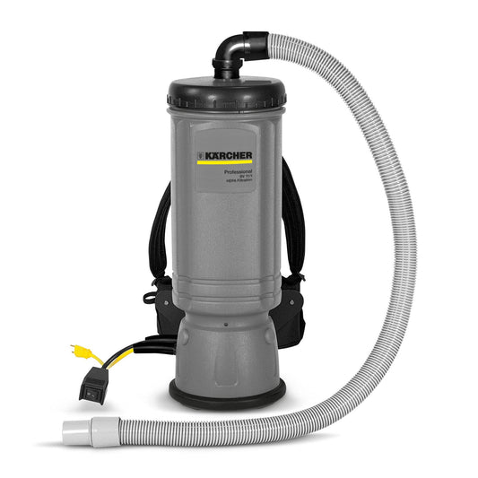 BACK PACK VACUUM KARCHER BV 11/1 (VAC PAC HEPA 10) 10 QUART CORDED