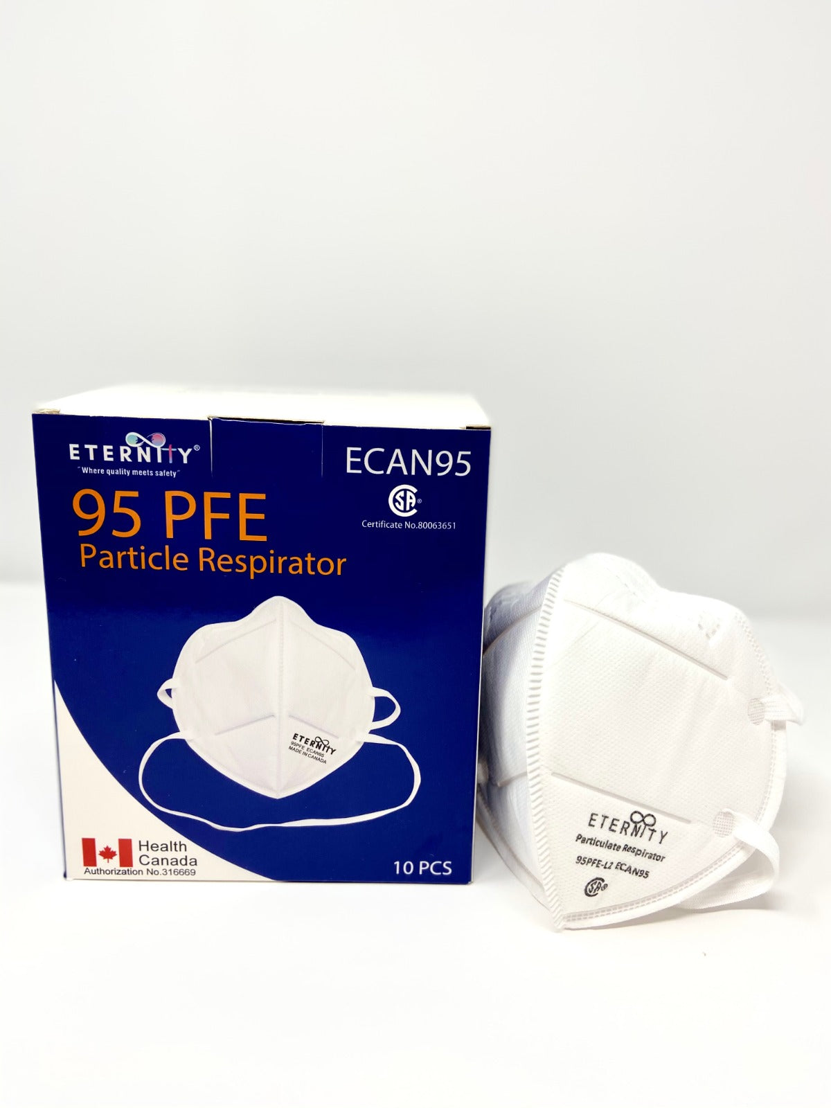 CANADIAN MADE ECAN95 CSA APPROVED MEDICAL GRADE MASK (20 MASK) IN STOCK NOW!