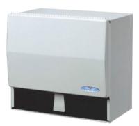 FROST SINGLE FOLD PAPER TOWEL DISPENSER F101- WHITE METAL - 10.5"X6.75"X9.5"