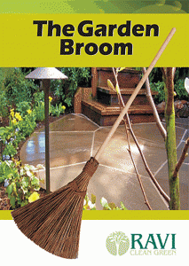 THE ORIGINAL GARDEN BROOM COCONUT BROOM