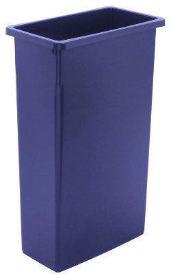 WALL RECEPTICLE CONTINENTAL WALL HUGGER 23 GALLON 8923 BLUE