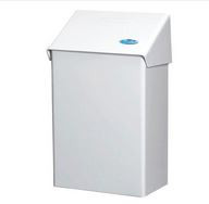 FROST WHITE STEEL SANITARY NAPKIN DISPOSAL BIN